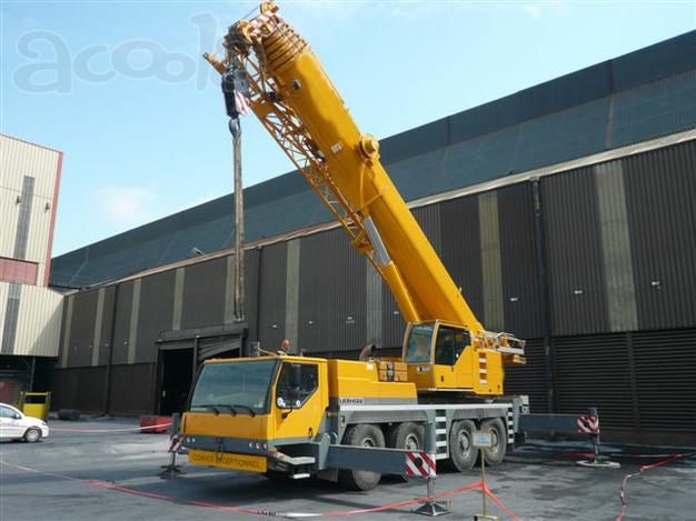 Услуга автокрана Liebherr LT 1100 с экипажем