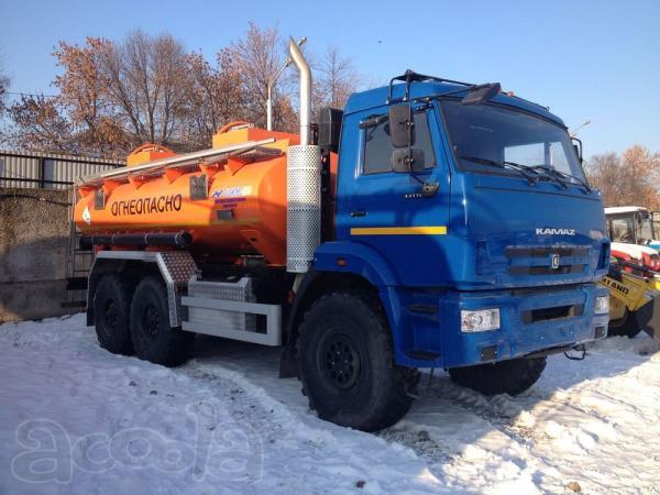 Новый Камаз 43118 бензовоз топловозаправщик 10 6X6 2015 года год